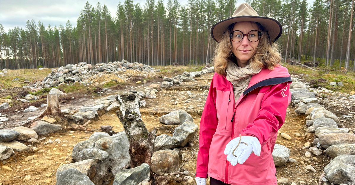 Unika fynd n&auml;r 3500 &aring;r gammal grav &ouml;ppnades i Bygde&aring;