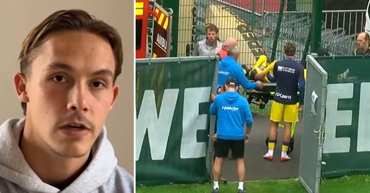 Jacob Ondrejka talar ut efter benbrottet: ”Det blev svart”