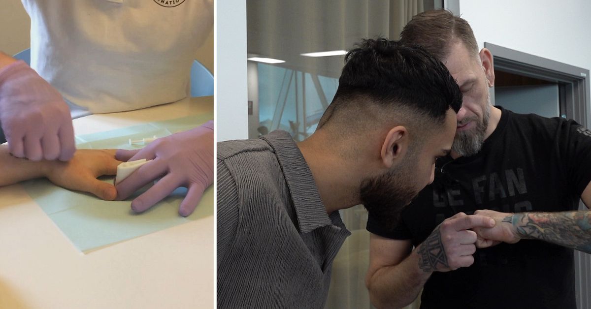 Tusentals svenskar har chip i handen – snart kan tekniken finnas i hjärnan och ögat | SVT Nyheter