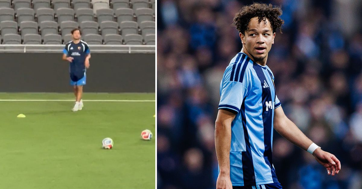 Djurg&aring;rdens Mikael Anderson klev av tr&auml;ning inf&ouml;r &ouml;desmatchen