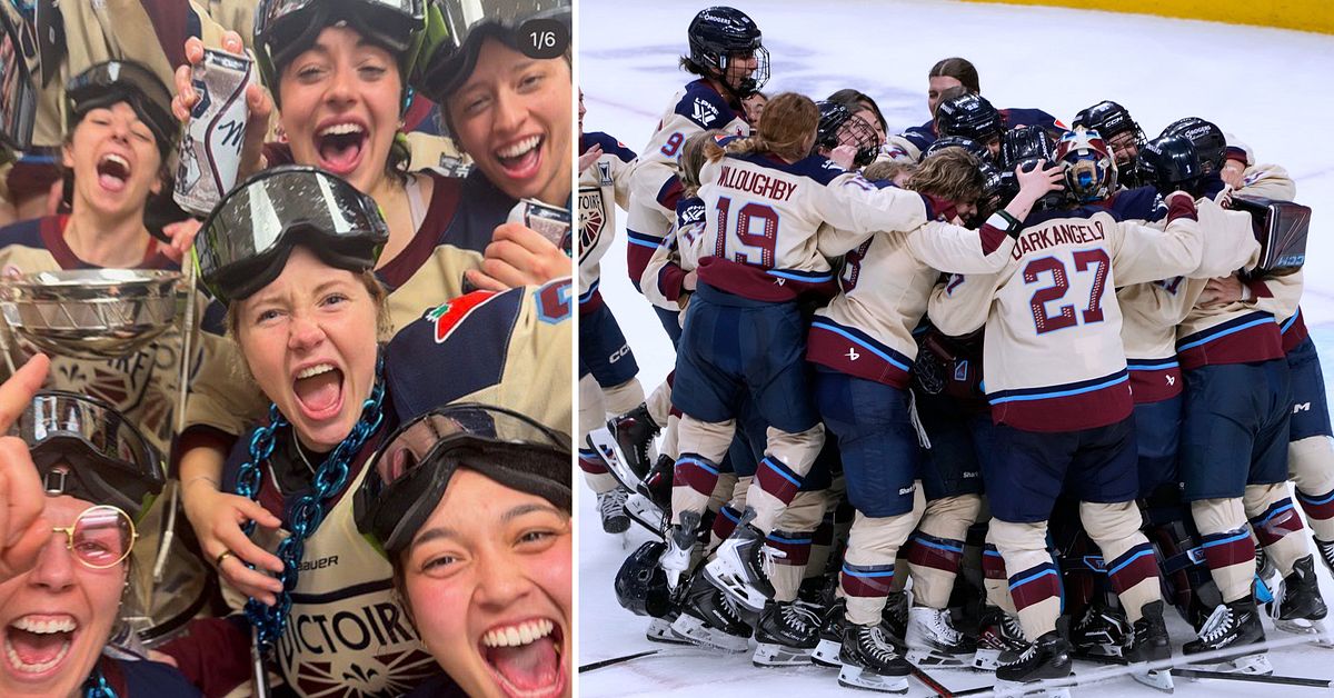 Lina Ljungblom f&ouml;rsta svenska PWHL-m&auml;staren &ndash; vann med Montreal Victoire