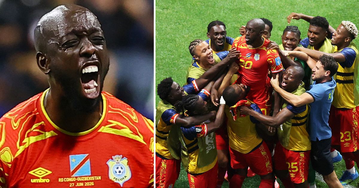 Fixstj&auml;rnan sk&ouml;t Kongo vidare i VM &ndash; historiskt avancemang