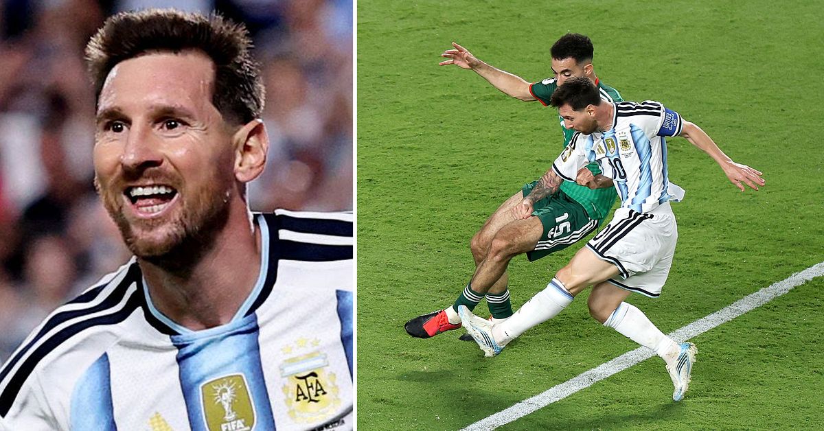 Hattrick av Lionel Messi &ndash; som skrev VM-historia