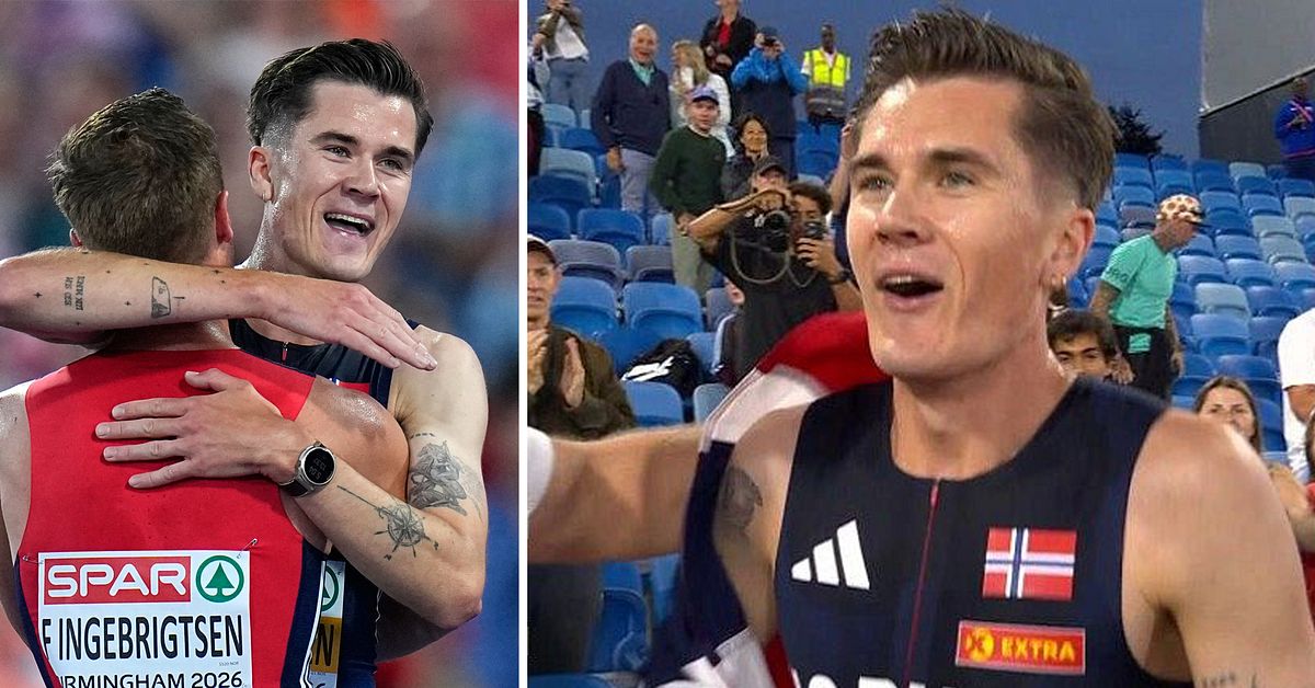 Jakob Ingebrigtsens succ&eacute; i comebacken &ndash; tog EM-guld