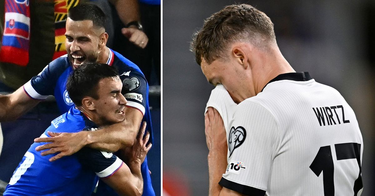 Chockförlust av historiska mått för Tyskland direkt i VM-kvalet