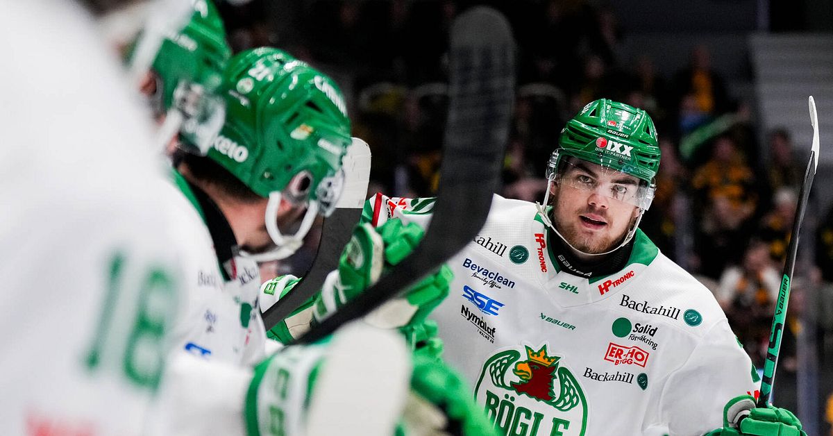 Eishockey: Rögle besiegt Skellefteå – unentschieden in der Finalserie