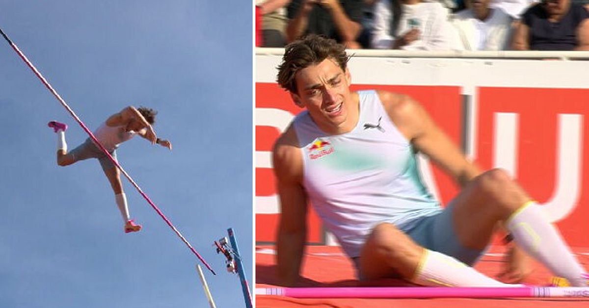 Armand Duplantis floppade – första förlusten på tre år
