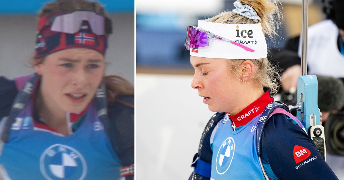 Skiskyting: mislykket skudd for norske jenter i VM-stafett: «Det er vondt å se på»