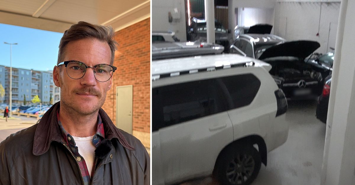 S&aring; kn&auml;ckte polisen st&ouml;ldligans bilg&ouml;mma i Kolb&auml;ck
