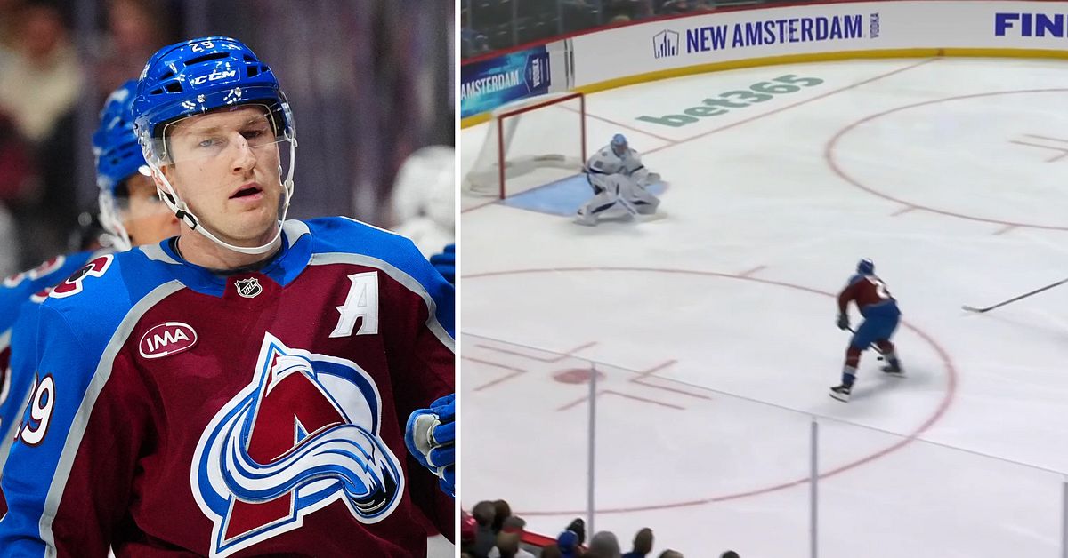 Ishockey: Poängfest för Nathan MacKinnon när Colorado slog Tampa Bay ...