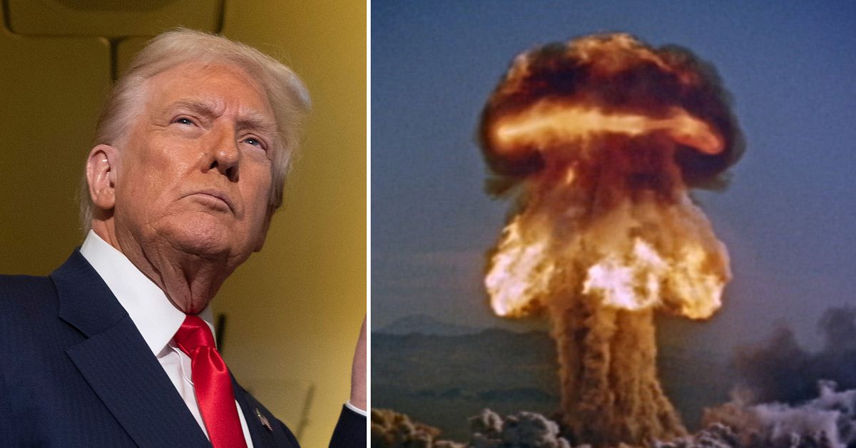 Donald Trump öppnar för nya kärnvapentester – så kan de se ut