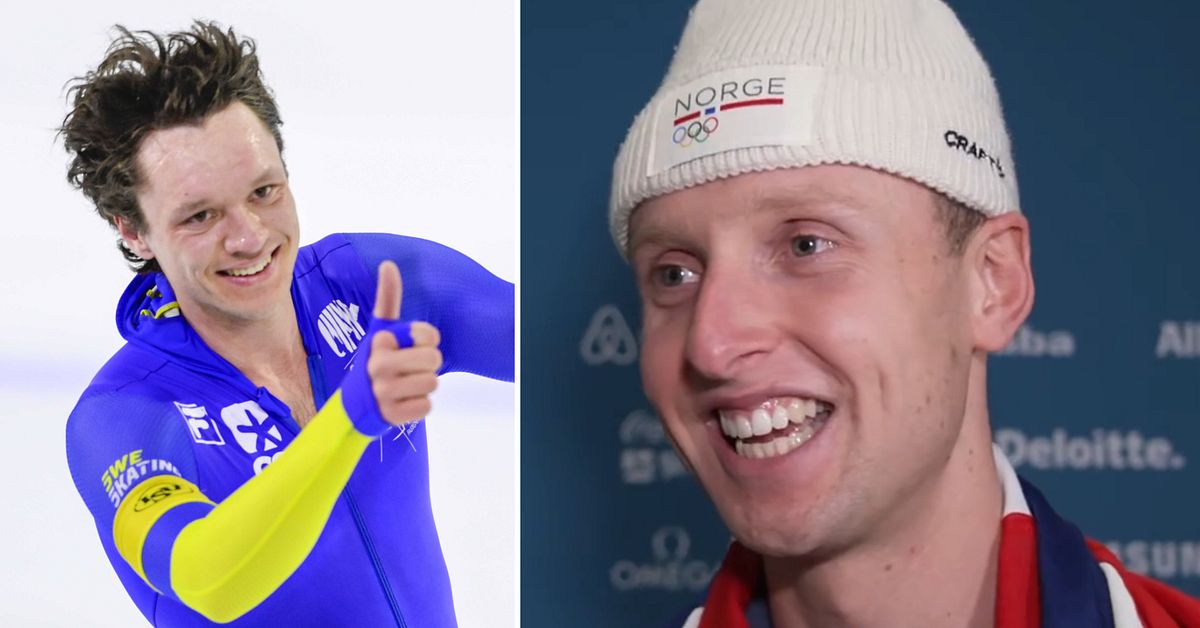 Norrmannen Sander Eitrem slog Nils Svenssons olympiska rekord