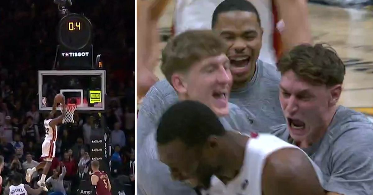 Galen avslutning för Pelle Larssons Miami Heat – med 0,4 sekunder på klockan