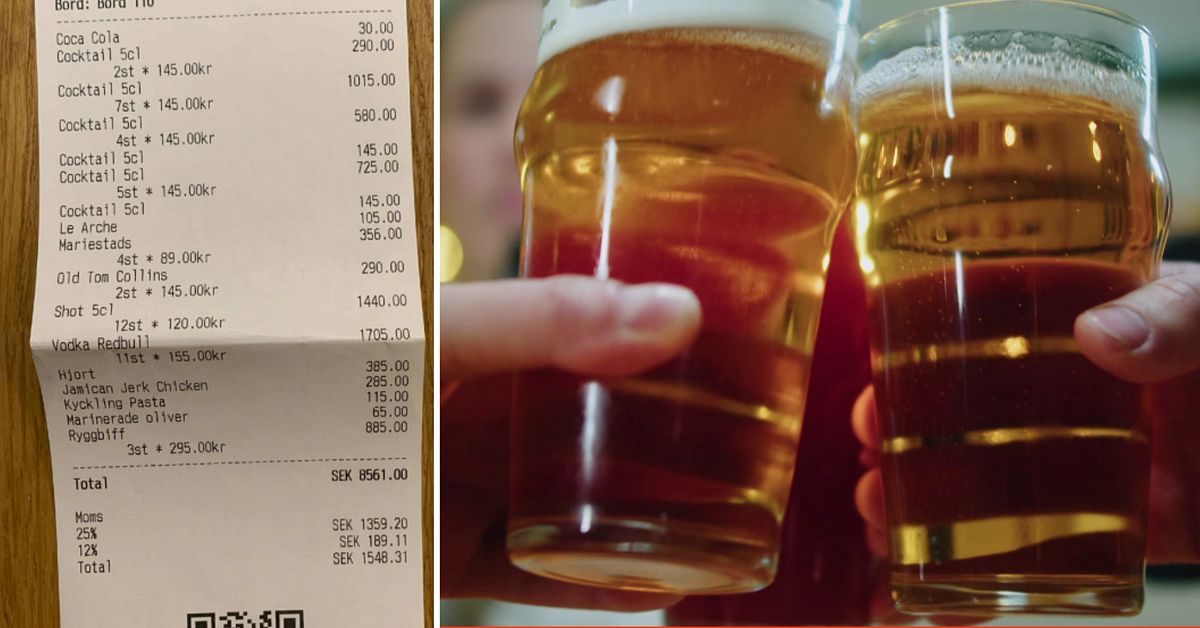 Par tog springnota på 8 561 kronor – åtalas | SVT Nyheter