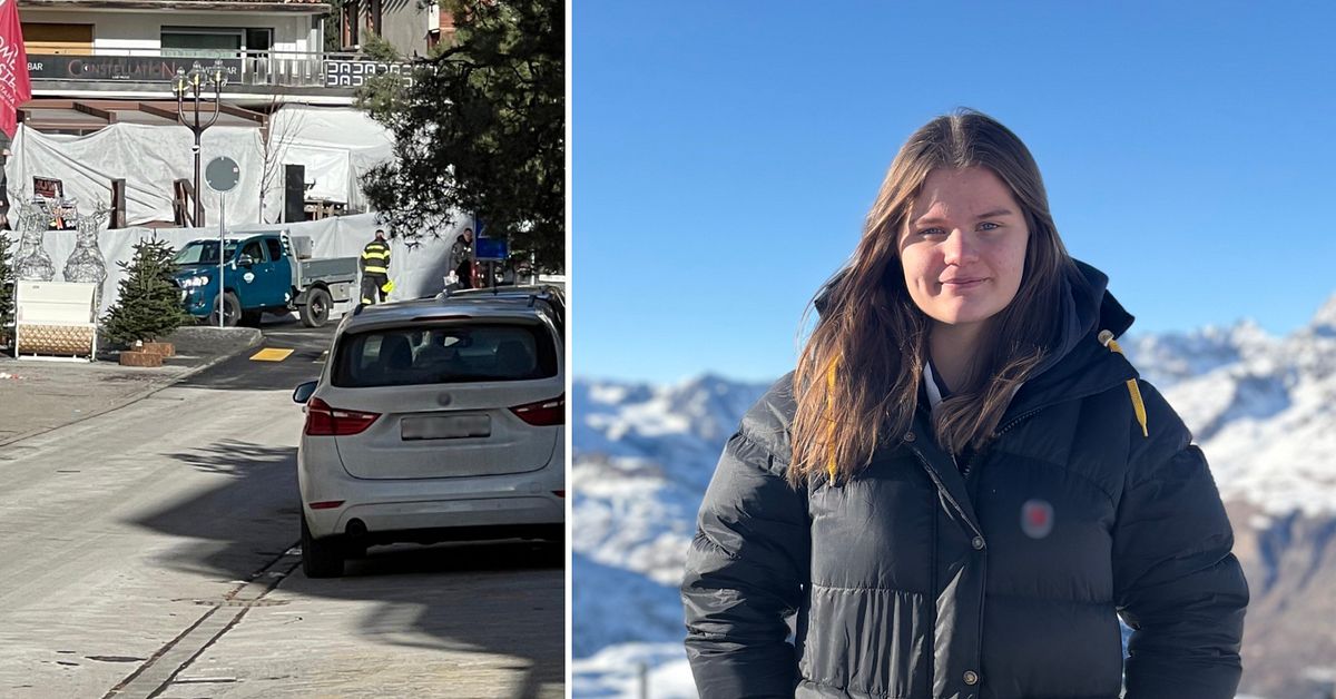 Ellen, 18, var p&aring; skidorten n&auml;r d&ouml;dliga branden rasade i Schweiz