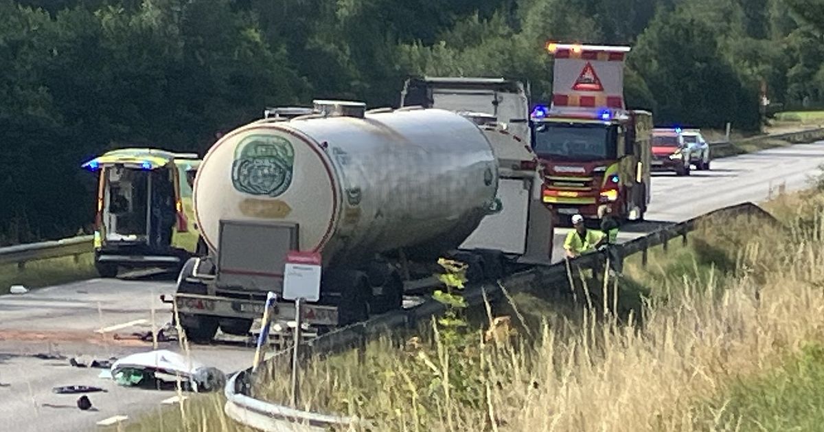 Olycka utanf&ouml;r Habo &ndash; en allvarligt skadad