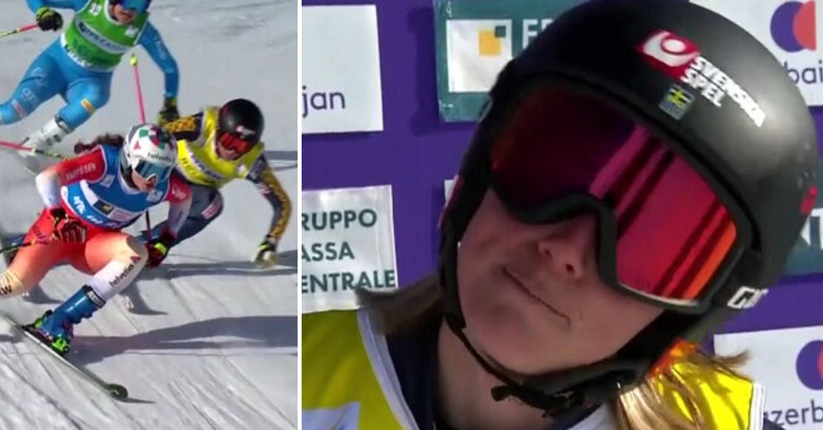 Sandra N&auml;slund utanf&ouml;r pallen i OS-genrepet