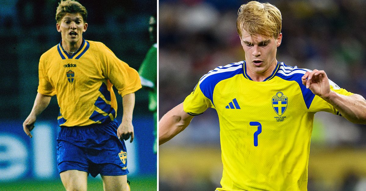 Jesper Blomqvists passning till Lucas Bergvall efter rekordet