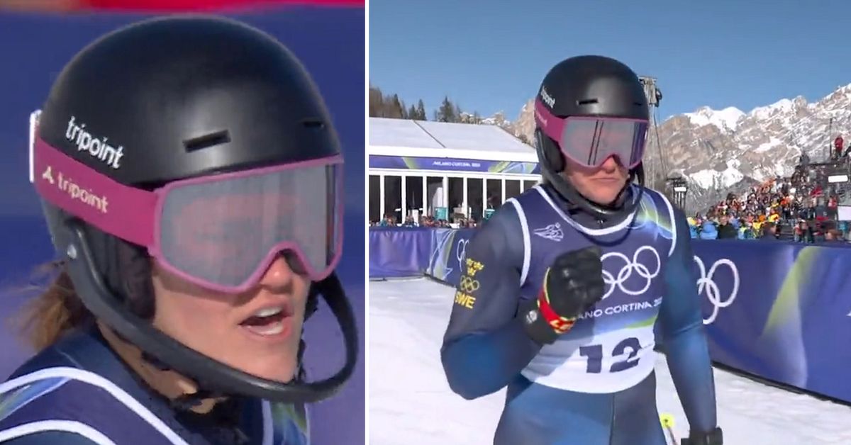 Anna Swenn-Larsson tar OS-brons i slalom