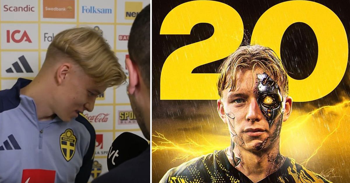 Daniel Svensson reagerar på Terminator-bilden