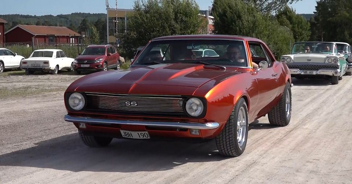 Stor cruising avslutar Classic Car Week i Rättvik – se några av de snygga bilarna