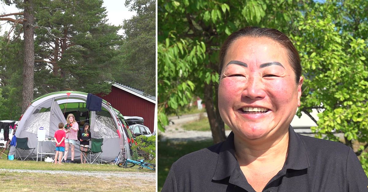 Värmen ger rekordturism i Skellefteå – norska besökare tillbaka