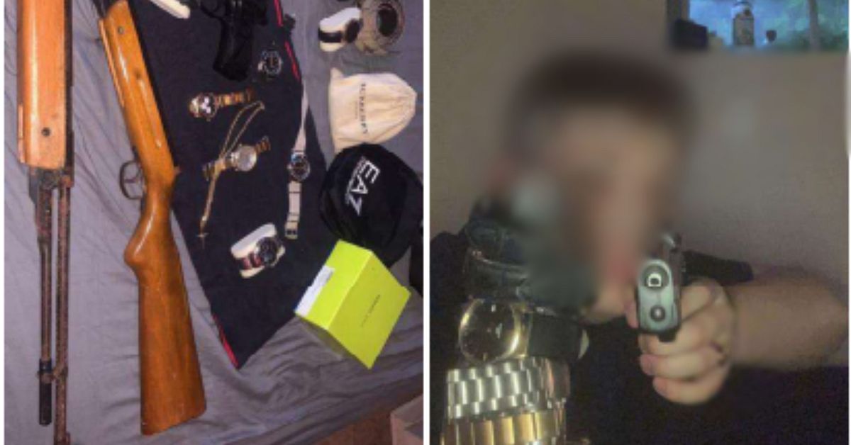 Mycket känslor när två 18-åringar står inför rätta för grovt vapenbrott i Jönköping