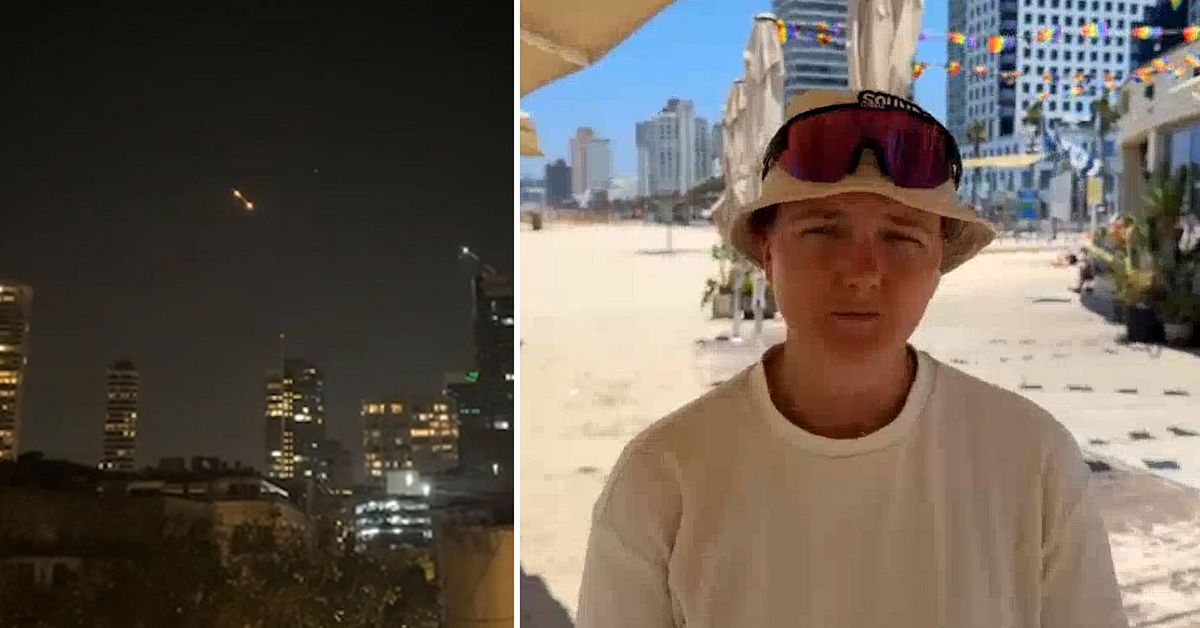 Svenska Moa fast i Tel Aviv: ”Fått uppsöka skyddsrum”