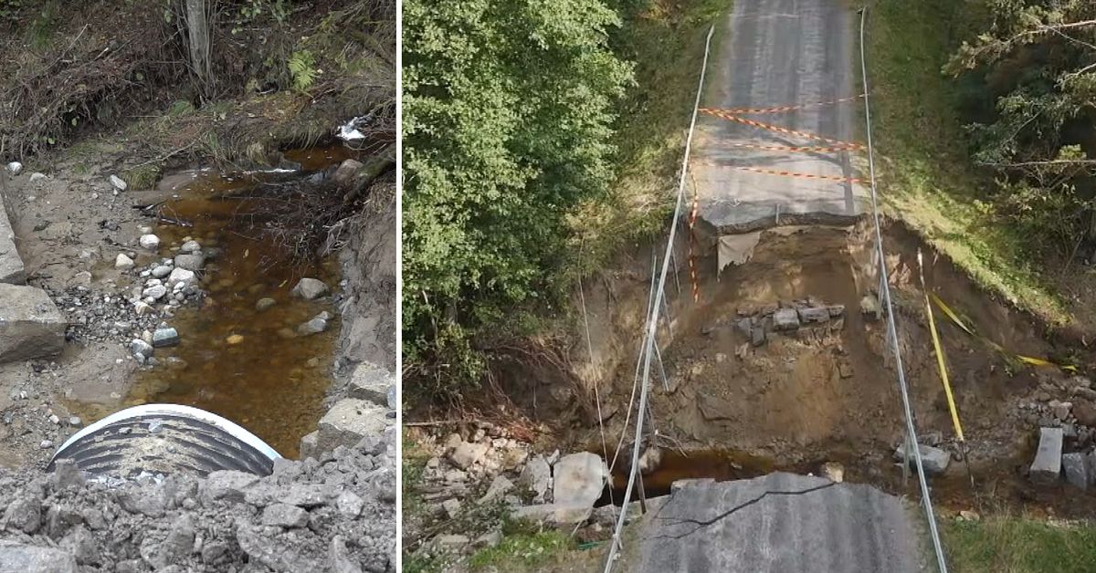 Efter dödsolyckan vid skyfallen i Ångermanland – byter till dubbelt så stor vägtrumma