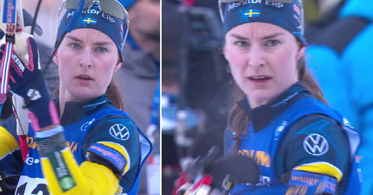 Biathlon: Ella Halvarsson drops from podium contention after misses in Le Grand-Bornand mass start