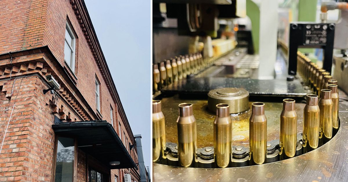Kom til Karlsborg-fabrikken hvor storkalibret svensk militærammunisjon produseres