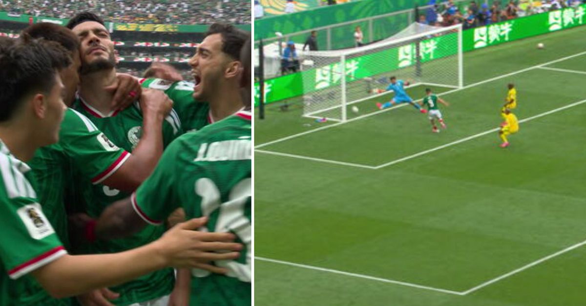 Mexiko vann premi&auml;r med tre r&ouml;da kort: &rdquo;Ett dr&ouml;mresultat&rdquo;
