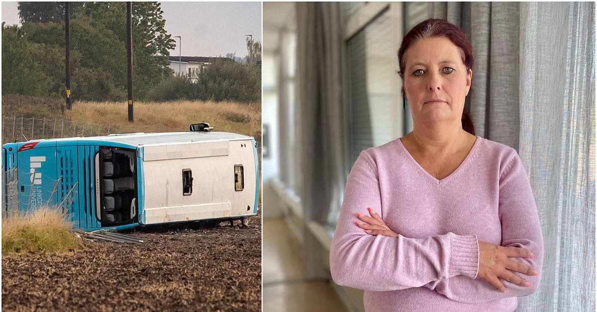 Bussbolaget efter campusbussolyckan: ”Jobbigt för alla”