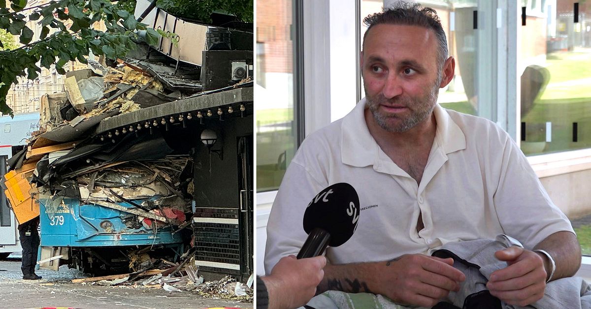 Yurtsever jobbade i gatuköket på Avenyn som spårvagnen kraschade in i