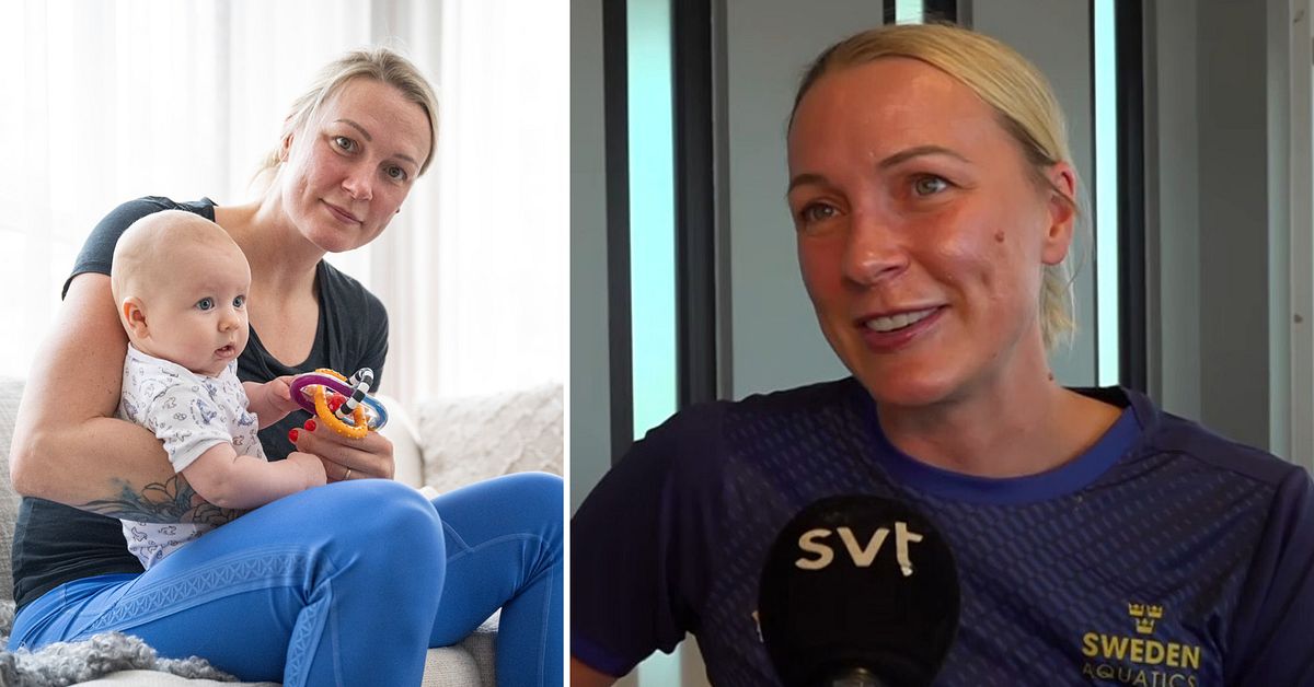 Sarah Sj&ouml;str&ouml;m inf&ouml;r f&ouml;rsta m&auml;sterskapet som mamma: &rdquo;Helt otroligt&rdquo;