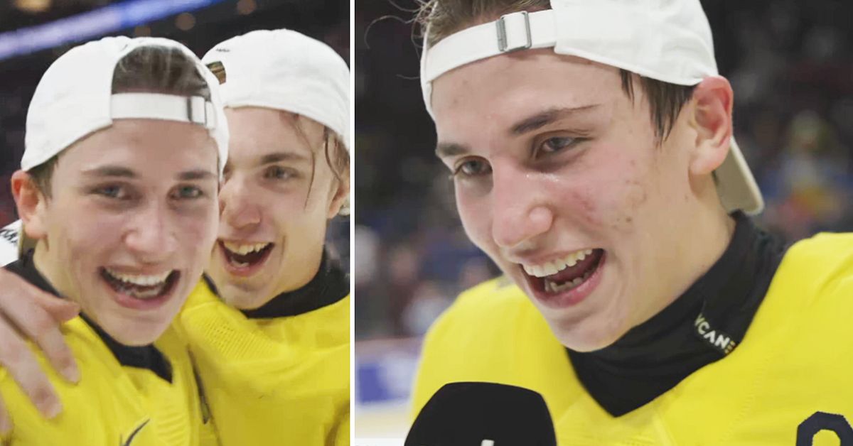 Victor Eklund euforisk efter JVM-guldet: &rdquo;Tjeckien hade inte en j&auml;vla chans&rdquo;