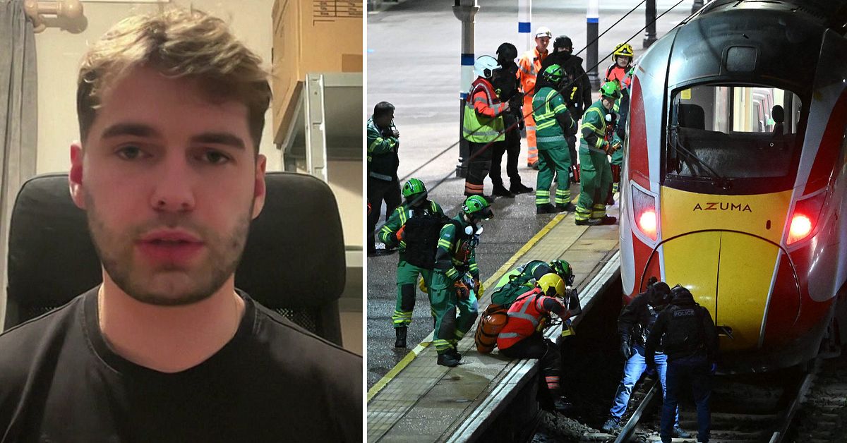 Två med livshotande skador efter knivdådet på tåg i England