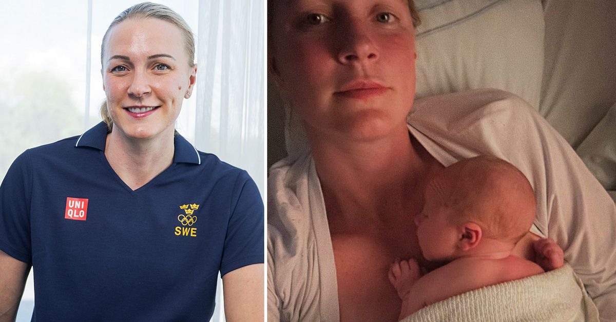 Sarah Sjöström har blivit mamma
