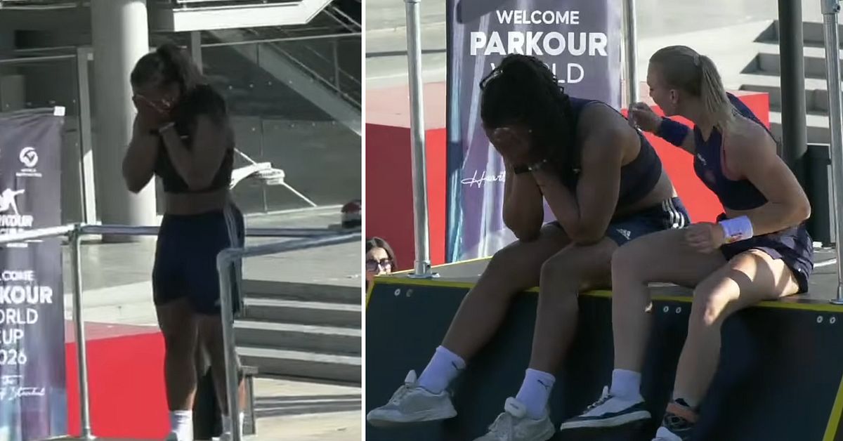 Miranda Tibblings besvikelse efter j&auml;ttemiss i finalen