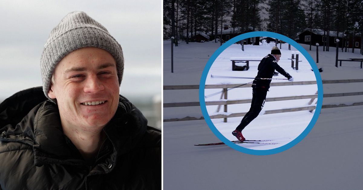 Se Alvar Myhlbacks hyllade spurtteknik: &rdquo;B&auml;st i v&auml;rlden&rdquo;