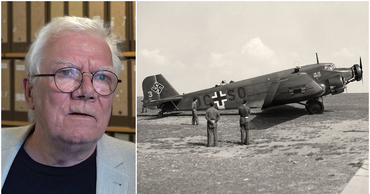 Tyska stridsflygplan landade på Frösön under andra världskriget