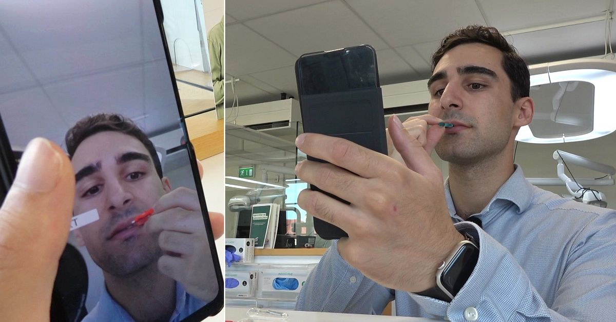 Forskare i Malmö testar app för bättre tandhygien
