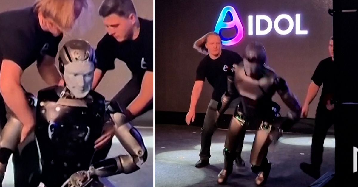 Ryska roboten faller handlöst – mitt under lanseringen