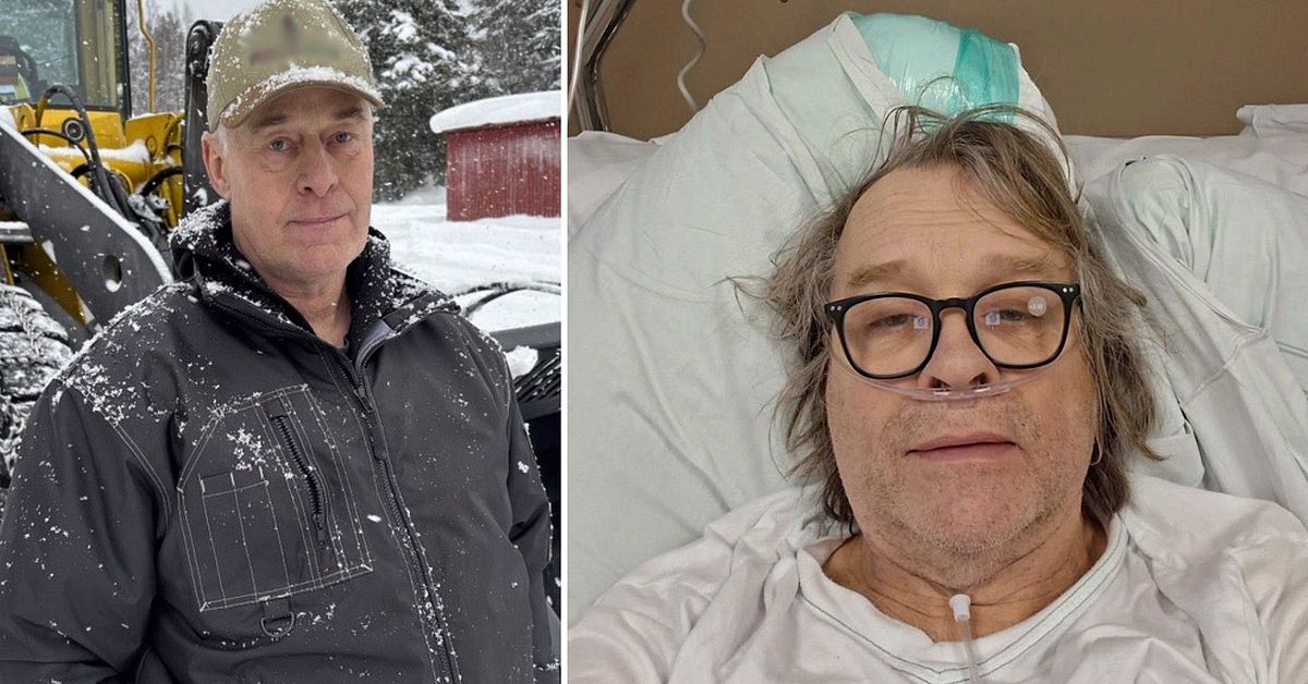 Ingemar i Sundsvall fick blodpropp &ndash; r&auml;ddades av &Aring;ke med traktorskopa