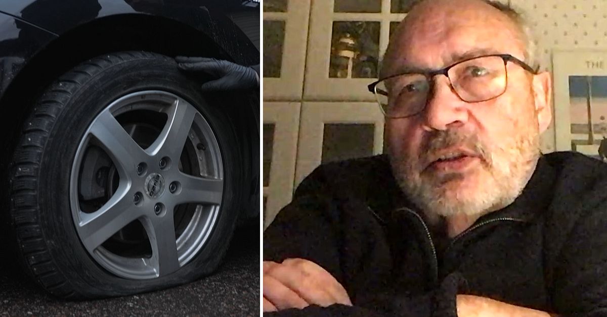 Thomas bil kvaddad av potthål: ”Small till något fruktansvärt”