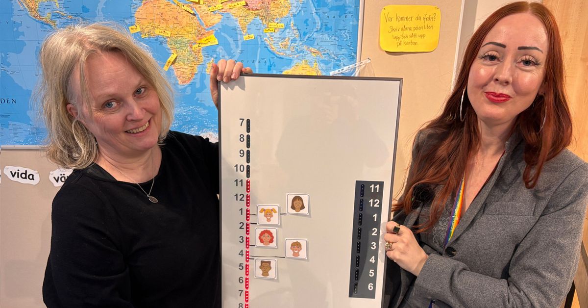 Prickar f&aring;r barnen att f&ouml;rst&aring; tiden &ndash; &rdquo;Inte n&ouml;jda om f&ouml;r&auml;ldrarna inte kom i tid&rdquo;