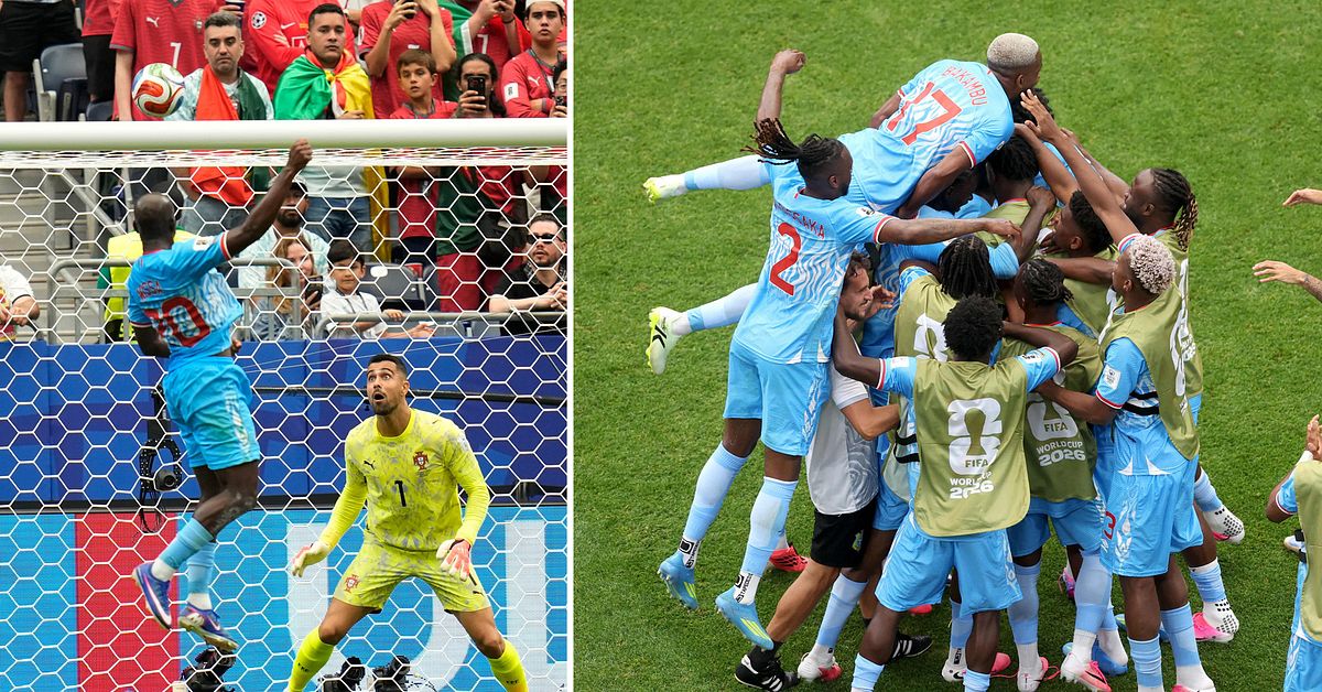 Kongo-Kinshasas skr&auml;ll &ndash; kryssade efter f&ouml;rsta m&aring;let