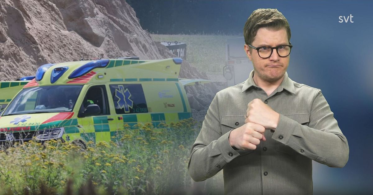 Arbetsolyckorna ökar – flest olyckor bland unga män | SVT Nyheter