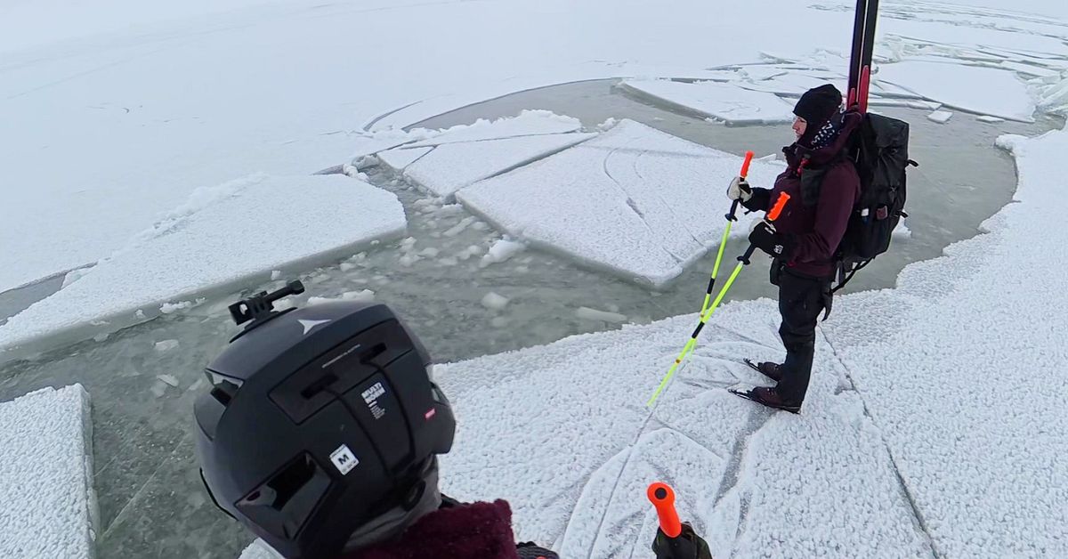 Drivis stoppade skridskoturen från Finland till Sverige: ”Hörde ...
