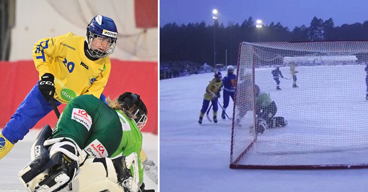 Sverige till VM-final &ndash; Finland bytte m&aring;lvakt efter tavla